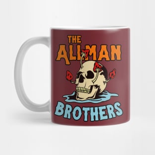 The Allman Brothers - Skull Mushroom Style Mug